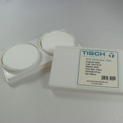 MCE Membrane Filter, 3.0um, 47mm, Nonsterile, 200 Pk