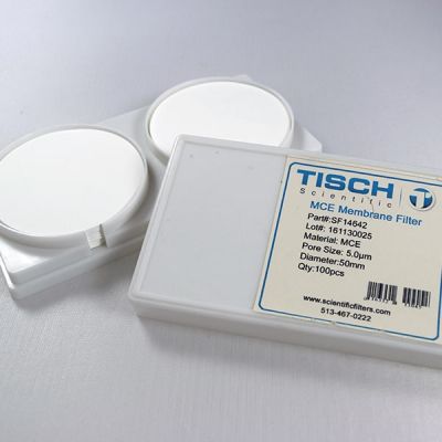 MCE Membrane Filter, 5.0um, 50mm, Nonsterile, 200 Pk