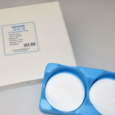 Polypropylene Membrane Filters, 3.0um, 47mm, Nonsterile, 200/Pk