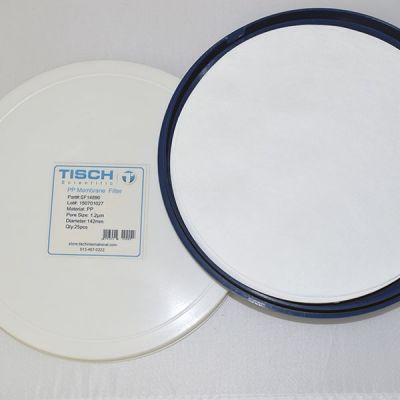 Polypropylene Membrane Filters, 1.2um, 142mm, Nonsterile, 25/Pk