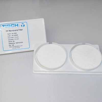 Polypropylene Membrane Filters, 1.0um, 47mm, Nonsterile, 200/Pk