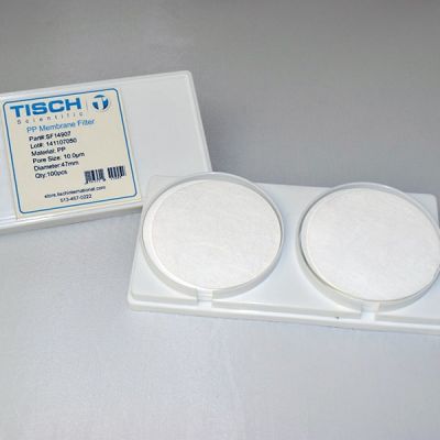 Polypropylene Membrane Filters, 10.0um, 47mm, Nonsterile, 200/Pk