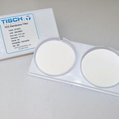 PES Membrane Filter, 0.22 um, 47mm, Nonsterile, 200 Pk