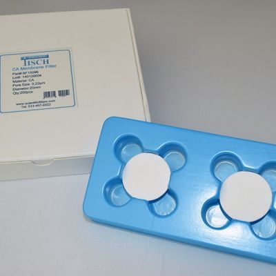Membrane Filter, CA, 0.22 um, 25mm, Nonsterile, 200 Pk