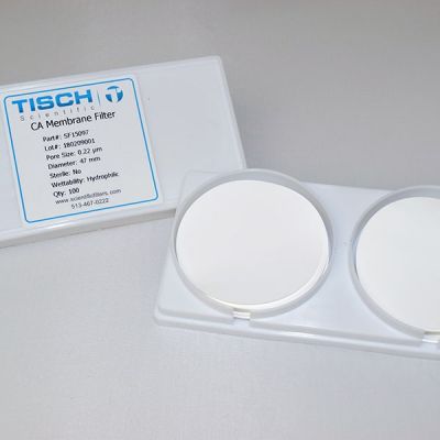 Membrane Filter, CA, 0.22 um, 47mm, Nonsterile, 200 Pk