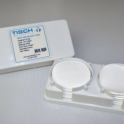MCE Membrane Filter, 0.8um, 37mm, Nonsterile, 200 Pk