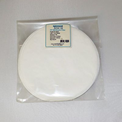Polypropylene Membrane Filters, 10.0um, 142mm, Nonsterile, 50/Pk