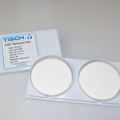 PVDF Membrane Filters, 0.45um, 47mm, Nonsterile, 200/Pk