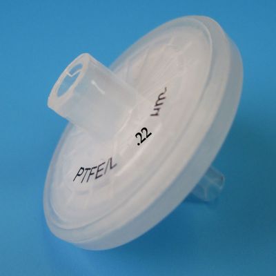 PTFE Hydrophilic Syringe Filters, 0.45um, 30mm, Luer-Lok/Luer Slip, Nonsterile, 100/Pk