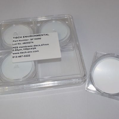 PES Membrane Filter, 0.8um, 47mm, Nonsterile, 100/Pk