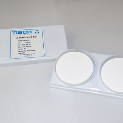 Membrane Filter, CA, 8.0um, 47mm, Nonsterile, 200 Pk
