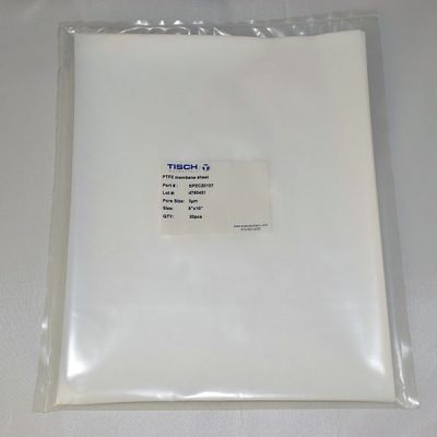 PTFE Hydrophobic Membrane Filters, 3.0um, 8 Inch x 10Inch, Nonsterile, 20/Pk