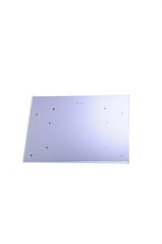 Anodized Aluminum Shelter Front Panel, Solid