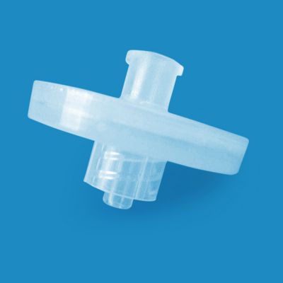 PVDF Syringe Filters, 5.0um, 25mm, Double Luer Lock, PP Housing, Nonsterile, 100/Pk