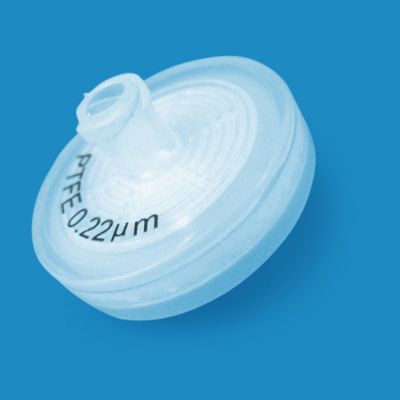 PTFE Syringe Filters w/ GD-4 Pre-Filter, 0.22 um, 25mm, Nonsterile, 100/Pk
