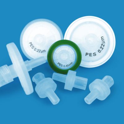 PES Syringe Filters, 0.05um, 13mm, Luer-Lok/Luer Slip, Nonsterile, 100/Pk