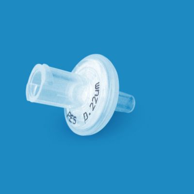 PES Syringe Filters, 0.22 um, 13mm, Luer-Lok/Luer Slip, Nonsterile, 100/Pk