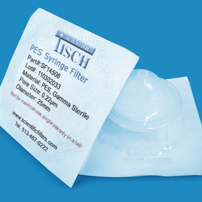 FILTROS DA SERINGA PES, ESTÉRIL PORO 0.22MM, DIÂMETRO DE 33MM, CX 10 - Foto 11