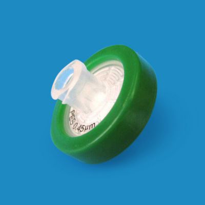PES Syringe Filters, 0.45um, 17mm, Luer-Lok/Luer Slip, Nonsterile, 100/Pk