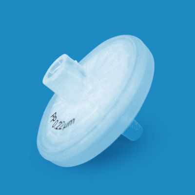 Polypropylene Syringe Filters, 0.22 um, 25mm, Luer-Lok/Luer Slip, Nonsterile, 100/Pk