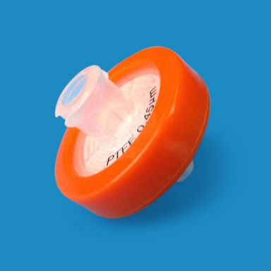 PTFE Syringe Filters, 0.45um, 17mm, Luer-Lok/Luer Slip, Nonsterile, 100/Pk