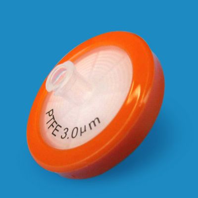 PTFE Syringe Filters, 3.0um, 33mm, Luer-Lok/Luer Slip, Nonsterile, 100/Pk