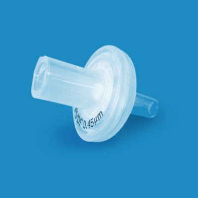 PVDF Syringe Filters, 0.45um, 13mm, Luer-Lok/Luer Slip, Nonsterile, 100/Pk