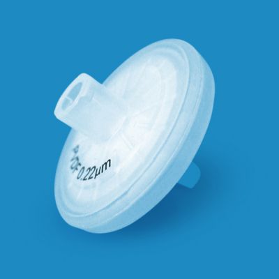 PVDF Syringe Filters, 0.22 um, 25mm, Luer-Lok/Luer Slip, Nonsterile, 100/Pk