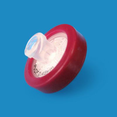 PVDF Syringe Filters, 0.45um, 17mm, Luer-Lok/Luer Slip, Nonsterile, 100/Pk