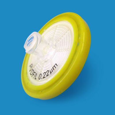Hydrophilic PVDF Syringe Filters, 0.22 um, 33mm, Luer-Lok/Luer Slip, Nonsterile, 100/Pk