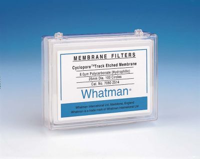 Cyclopore Polycarbonate Membrane, 0.4um, 47mm Circle, 100/Pk