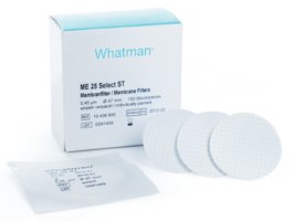 Sterile MCE Filter, ME Range (ME 24), 3.1mm w/b Grid, 0.2um, 47mm Circle (100 pcs)