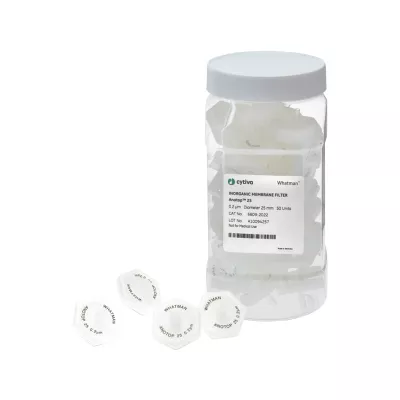 Anotop Plus 10mm Sterile Syringe Filter w/GMF PreFilter, 0.02 um, 50 Pk
