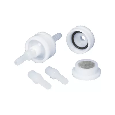 Filter Holders 25mm, In-Line, Delrin Plastic, 6/Pk