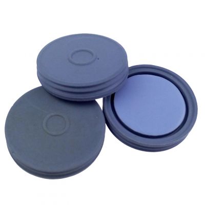 Gray PTFE/Red Butyl 17.5x1.6mm Vial Septa, 100/Pk