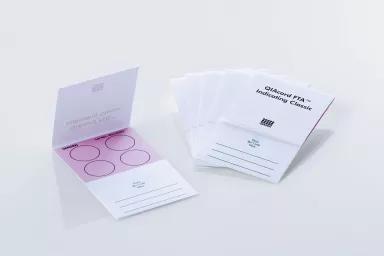 Qiagen FTA Classic Card, indicating