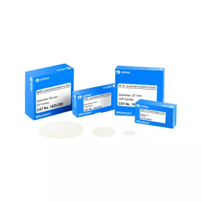Grade GF/A Fine Retention Filter, 1.6um, 50mm D Circle, Binder-Free, 100/Pk