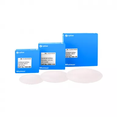 Grade 541 Ashless Fast Filter Paper, 125mm Circles (100 pcs)