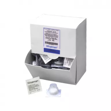 Pura Disc 25mm GF/F GMF Syringe Filters, 0.7um, 50 Pk