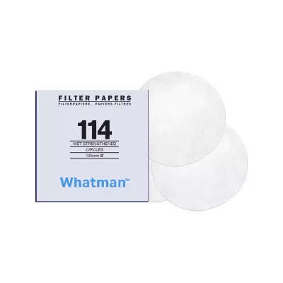 Grade 113 Qualitative Filter Paper Wet-Strengthened, 185mm Circle, 100/Pk