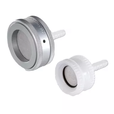 Filter Holders 25mm, Open-Face, Delrin Plastic, 6/Pk