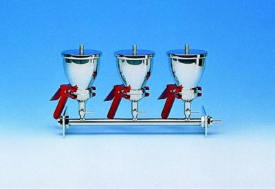 AS310/3 3-Place Vacuum Filtration System, Stainless Steel 500 ml, w/ Rapid Closure Clamp, 1 Piece