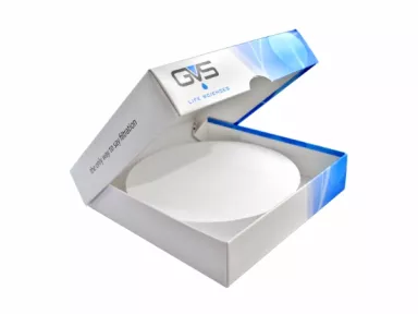 Cellulose Qualitative Filter Paper, Grade 01, 42mm, Medium Speed, 100/Pk