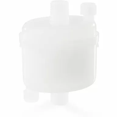 Nylon Capsule Filter, 0.10um, 72mm x 92.7mm, 3/8 in. MNPT, Nonsterile, 1/Pk