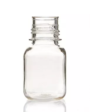EZBio(R) 125 mL PC Media Bottles, Non-Sterile, Autoclavable with 38-430 mm Neck, Without Caps, 24/PK