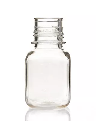 EZBio 125 mL PC Media Bottle, Square, Nonsterile, 38-430 VersaCap, No Caps, 24/PK