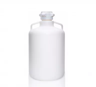 EZLabpure(TM) 20 L Round Carboy, HDPE, Foxx 83B VersaCap, 1/EA