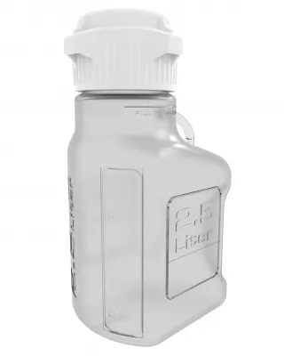 EZclear 2.5 L (0.5 Gal) PETG Carboy, 83B VersaCap, 1/EA
