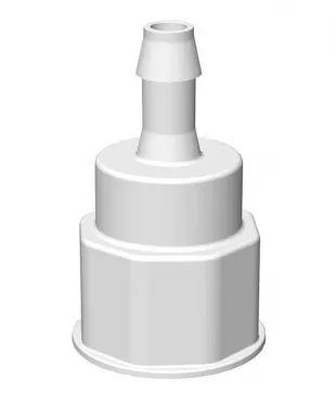 VersaBarb Polypropylene Hose Barb Spigot Fitting, 3/8 Inch, 1/EA
