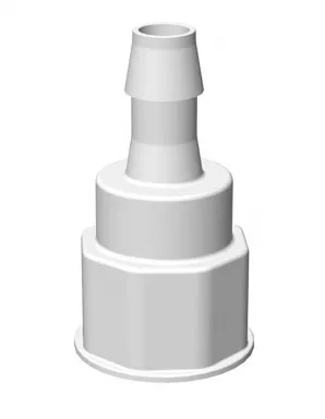 VersaBarb Polypropylene Hose Barb Spigot Fitting, 1/2 Inch, 1/EA